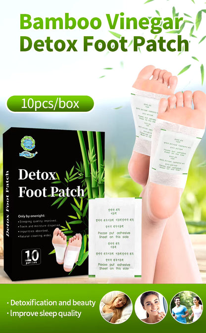 Bamboo Vinegar Detox Foot Pads