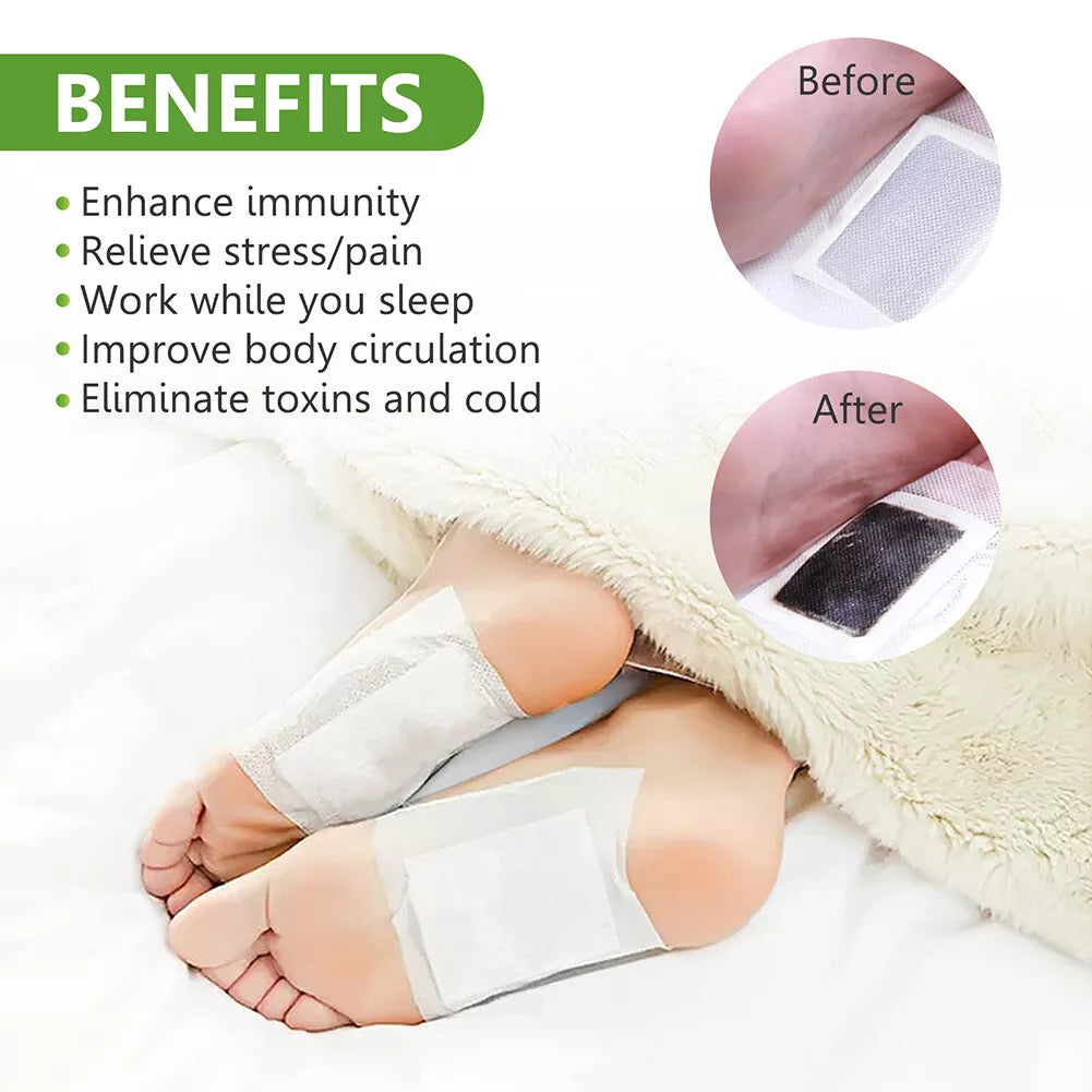 Bamboo Vinegar Detox Foot Pads